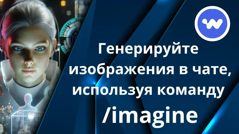 Создать изображение прямо в Чате при помощи команды /imagine